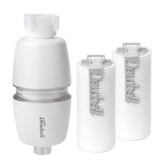 Dewbell 洗衣機水質過濾器 F22+替換濾芯 2入組, 1套, 混合顏色