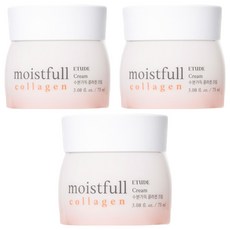 에뛰드 수분가득 콜라겐 크림, 75ml, 3개