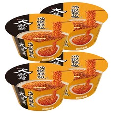 維力 大乾麵 地獄辣椒風味 110g, 4入