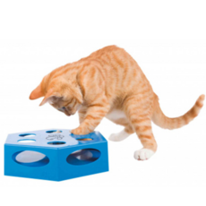 TRIXIE 貓轉羽毛玩具 46007, 混色, 1個