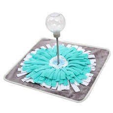 DEOPLLAE Silver King 狗狗嗅聞墊, 1入, 灰色