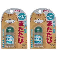 comet 木天蓼粉-添加甲殼素, 3g, 2瓶