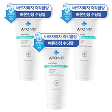 ATO N O2 活氧嬰兒舒緩凝膠, 200g, 3個