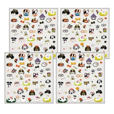 德德小品集 Be My Sweetie Own Sweetie 美甲貼, Shine B, 4個