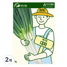 아시아종묘 대파 씨앗 3g, 2개