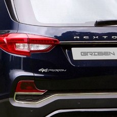 GRIBEN 雙龍 G4 Rexton Sports 金屬貼紙 60250 60250, 1個, 單一顏色
