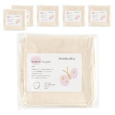 MARURU 寶寶口腔專用紗布帕, 60條, 原色