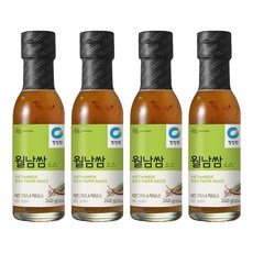 청정원 월남쌈 소스, 240g, 4개