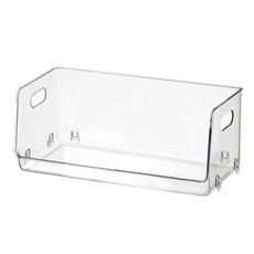 Day Rhythm廚房置物架收納籃, 1個, 透明