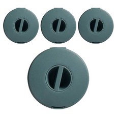 케이블 정리 홀더, 4개, 블루