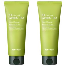 TONYMOLY 綠茶保濕泡沫洗面乳, 200ml, 2條