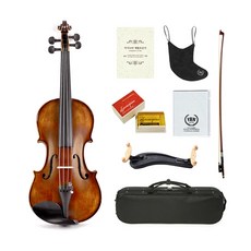 YAN 手工小提琴 1/4 附7件組 + 琴盒, 1套, Y100, 楓木色