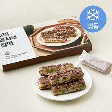 떡편 호박팥시루 찰떡 (냉동), 50g, 1개, 6개입