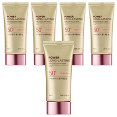 더페이스샵 파워 롱래스팅 핑크 톤업 선로션 SPF50+ PA++++, 50ml, 5개