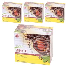 오뚜기 결명자 차 티백, 1g, 50개입, 4개