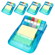 3M Post-it 利貼 3M 彈出式分配器 KR-2001 + 彈出式補充裝 + 旗幟 5 色組合裝, 混色, 5組