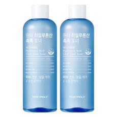 TONYMOLY Wonder玻尿酸保濕化妝水, 500ml, 2瓶