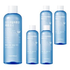 토니모리 원더 히알루론산 촉촉 토너, 500ml, 5개