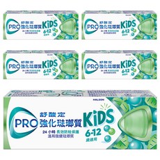 SENSODYNE 舒酸定 強化琺瑯質兒童牙膏溫和薄荷, 65g, 5條