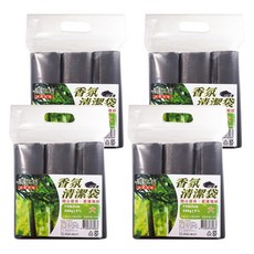 居家工坊 香氛清潔袋 中(65 x 53cm) 竹炭 3個, 4組