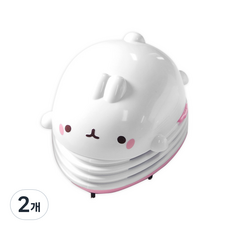 2Youngdesign Molang迷你吸塵器, 毛毛兔, 2個
