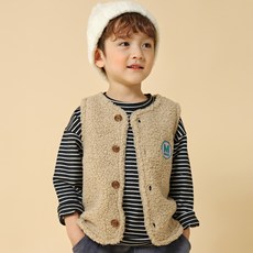 chocomong 兒童毛絨巧克力背心