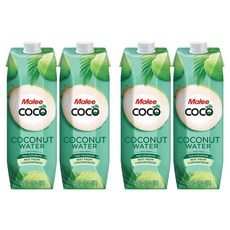 말리 코코넛워터, 1L, 4개