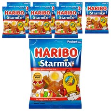 하리보 스타믹스 젤리 포켓, 100g, 상세설명 참조, 8개