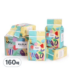 OLOLA Skin Fit黏貼型尿布 男女通用, 大號 (L), 160張