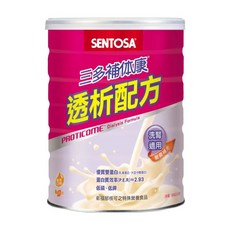 SENTOSA 三多 補體康 透析配方, 860g, 12罐
