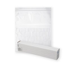 니토리 더블 지퍼백 화이트바 LL 12매, 4세트