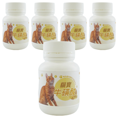 貓寶 牛磺酸, 90g 貓咪專用, 增強免疫力, 5罐