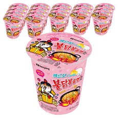 삼양 컵 까르보 불닭볶음면 80g, 18개