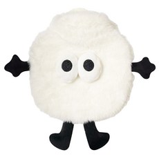 JAR 嚴選 ins 風卡通可愛保暖熱水袋 均碼 小白炭, 1個