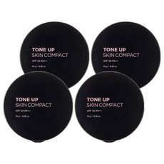 THE FACE SHOP 菲詩小舖 Tone Up粉餅 SPF30 PA++ 10g, V201 Apricot Beige, 4盒
