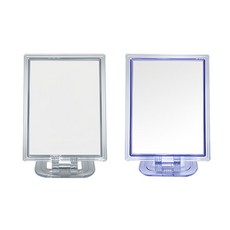 Inpouch 方形立鏡 2個裝 (中號) PS 塑料 韓國製造, 白色+藍色