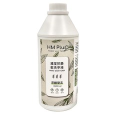 HM PLUS 清潔抗菌乾洗手液 7HP8LG0001 茶樹草本, 1瓶, 1L
