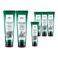 plu 經典身體磨砂膏 綜合莓果 200g + 迷迭香草本 200g 套組, 3個