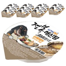 논다 강아지 해신탕 간식, 전복, 120g, 12개