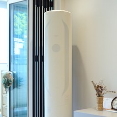 WindB 彈性纖維全機型通用直立式冷氣機罩, 象牙白