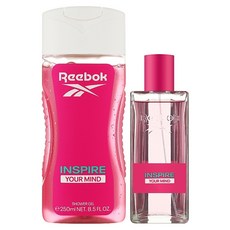 Reebok 銳步 台灣公司貨 超越自我女性淡香水經典限量手拿盥洗包組, 1入