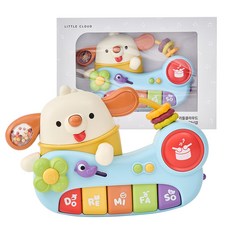 LITTLE CLOUD 頑皮狗狗旋律玩具, 1個, 混合顏色