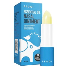 BEGGI 精油護鼻膏 成人 3.5g, 1盒