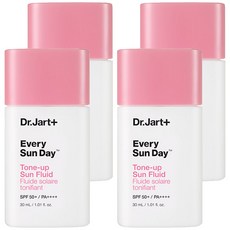 닥터자르트 에브리 선 데이 톤업 선 플루이드 SPF50+ PA++++, 30ml, 4개