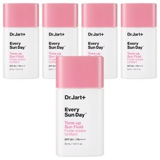 닥터자르트 에브리 선 데이 톤업 선 플루이드 SPF50+ PA++++, 30ml, 5개