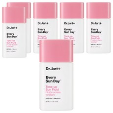 닥터자르트 에브리 선 데이 톤업 선 플루이드 SPF50+ PA++++, 30ml, 6개