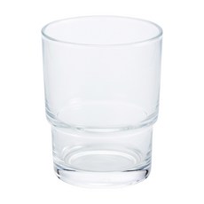 DAY&DAY 日日家居 透明玻璃牙刷杯 尺寸 Ø70 X H95MM, 1個