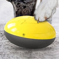 DING DONG PET 寵物龜蛋零食球, 黃色, 1個