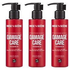 미쟝센 데미지케어 레드 프로틴 헤어크림 에센스, 140ml, 3개