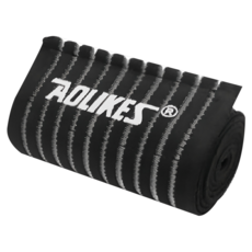 AOLIKES 奧力克斯 纏繞繃帶 單個 180cm, 1516, 黑色, 1條